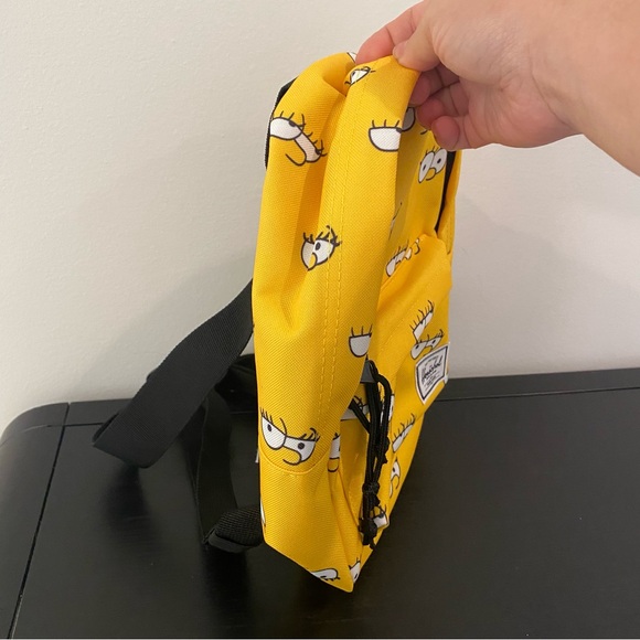 New Herschel Lisa Simpson (The Simpsons) Mini Backpack – Yellow - Picture 5 of 12